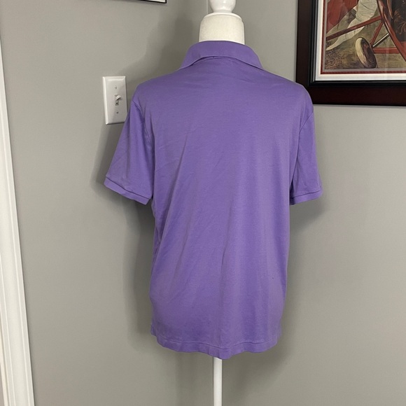 POLO Ralph Lauren mens lavender purple polo shirt Classic Fit size Medium - Picture 4 of 5